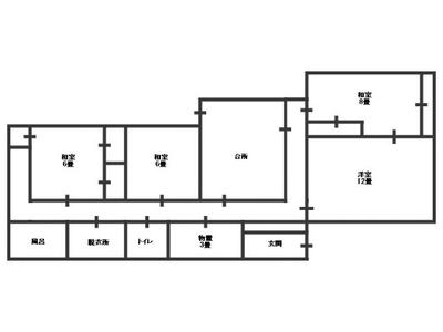 Spacious Single-Story Home in Rural Nakagawa with Large Garden — Image 4, Nakagawa, Fukuoka
