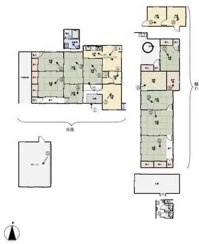 Spacious 6DK Traditional House with Storehouse in Ise, Mie | Akiya