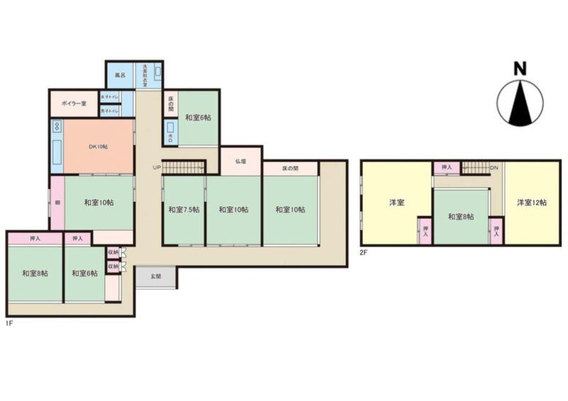 10DK House for Sale in Katsuyama, Fukui with Large Lot - Thumbnail 4