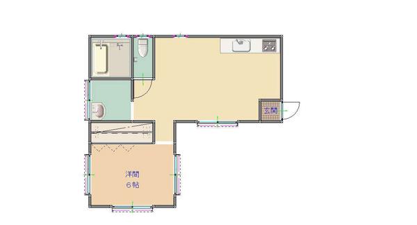 1DK House in Residential Area - Tochigi City (Sold) - Thumbnail 2
