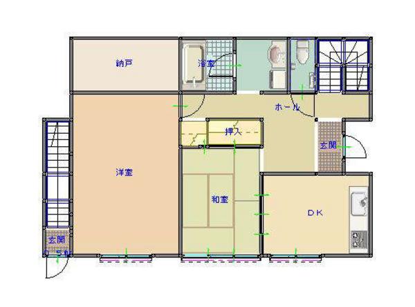 Spacious 4DK House for Rent Near Bypass in Tochigi City - Thumbnail 2