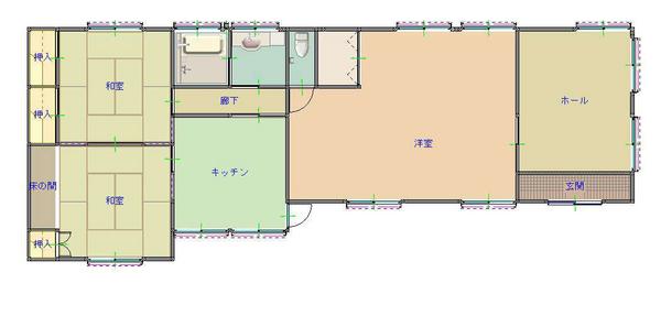 Single-Story House in Tochigi City - Property No. 573 - Thumbnail 2
