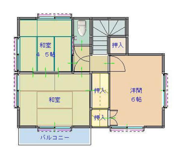 South-Facing House in Tochigi City - Property No.580 - Thumbnail 3