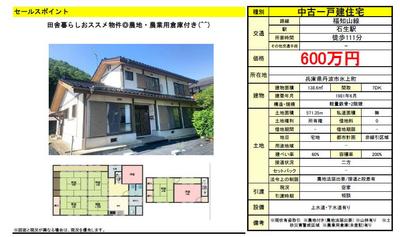 Detached house - Housing in Tanba City | TURN WAVE - Tanba City Immigration and Settlement Portal Site — Image 1, Tamba, Hyogo
