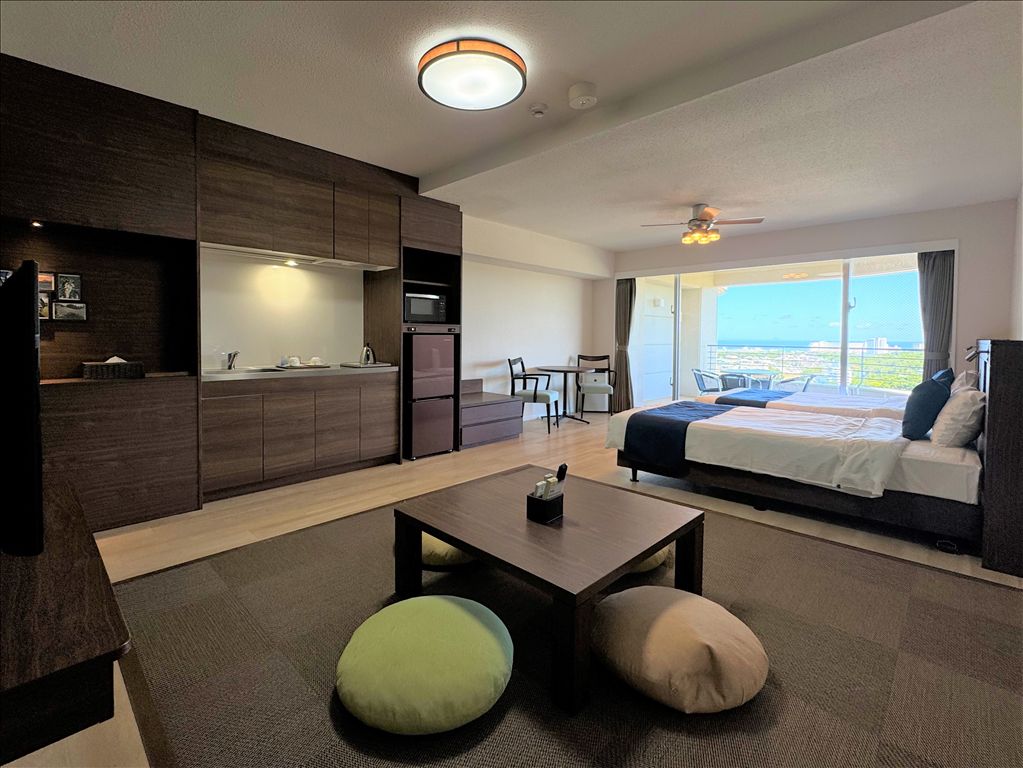 Hotel Sunset Hill Studio Condo with Sea Views in Okinawa - Thumbnail 4