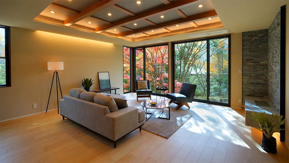 New ZEH Modern Villa with Mountain Views in Hakone, Kanagawa - Thumbnail 3