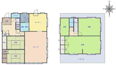 Spacious 5LDK Home Near AEON Mall in Yamato Koriyama — Image 4, Yamatokoriyama, Nara